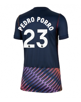 Tottenham Hotspur Pedro Porro #23 Maglia Gara Trasferta Repliche 2026-27 Donna Maniche Corte Tottenham Hotspur Pedro Porro #23 Maglia Gara Trasferta Repliche 2026-27 Donna Maniche Corte